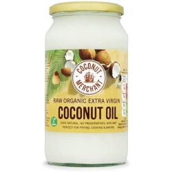 Coconut Merchant Organic Coconut Oil 1l | Extra Virgin, Raw, Cold Pressed
