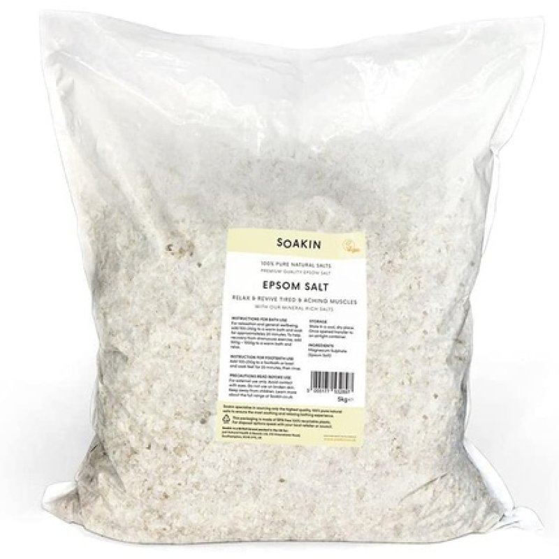 Soakin Epsom Bath Salts 5kg