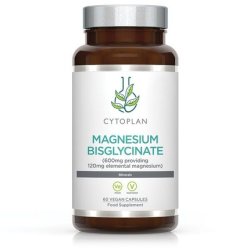 Cytoplan Magnesium Bisglycinate 60 Vegetable Capsules