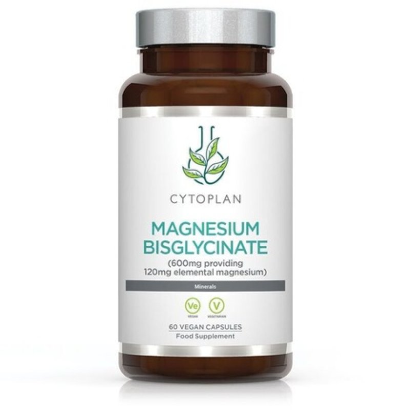 Cytoplan Magnesium Bisglycinate 60 Vegetable Capsules