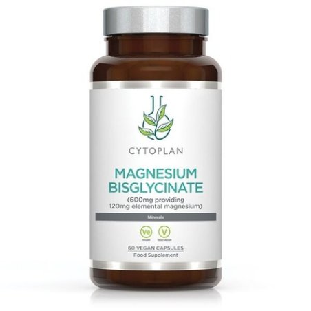 Cytoplan Magnesium Bisglycinate 60 Vegetable Capsules