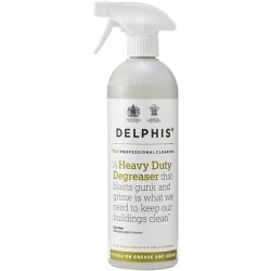 Delphis Eco Heavy Duty Degreaser - Plant-Based, Vegan Degreaser Cleaning Spray