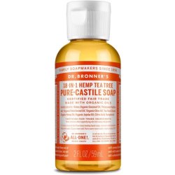 Dr. Bronner's Tea Tree Liquid Soap 60ml
