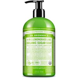 Dr. Bronner's Organic Shikakai Lemongrass Liquid Soap 355ml