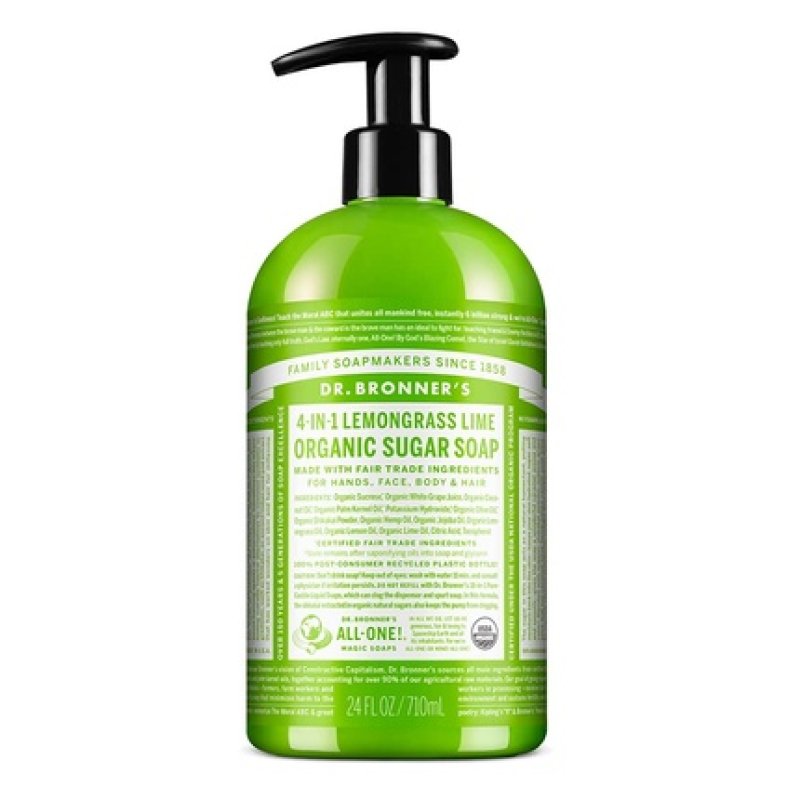 Dr. Bronner's Naturseife Liquid Soap Lemon Grass Lime 710ml