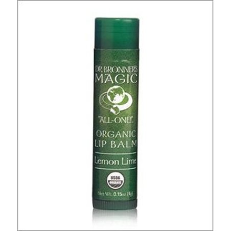 Dr. Bronner's Organic Lip Balm Lemon Lime 4g
