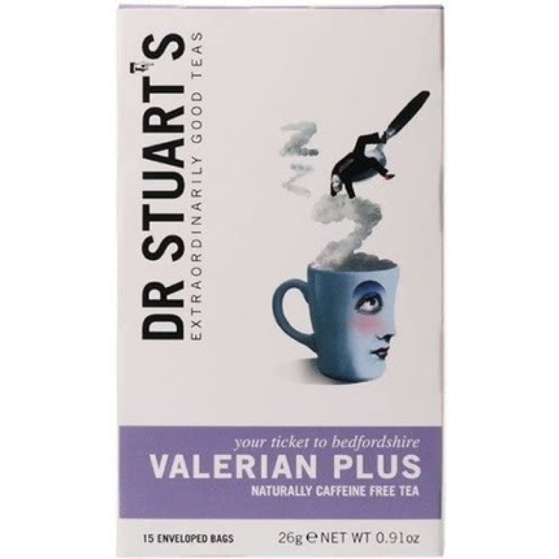 Dr Stuarts Valerian Plus Herbal Tea 15 Bags