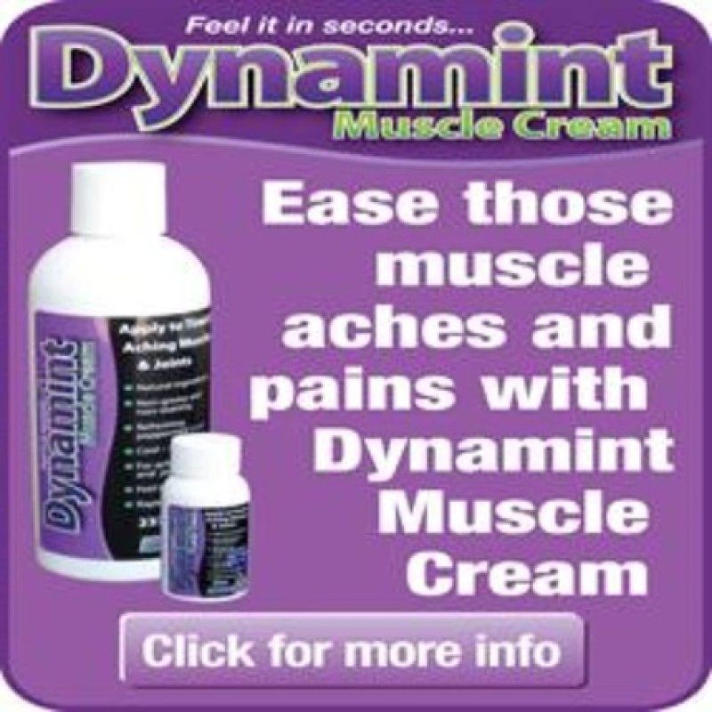 Dynamint Muscle Balm 120ml Bottle