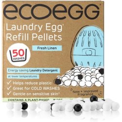 Ecoegg Laundry Egg Refill Pellets 50 Wash Fresh Linen 1 Count