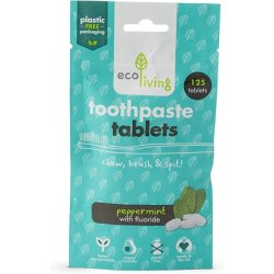Peppermint Toothpaste Tablets 125 Tablets