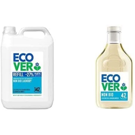 Ecover Non Bio Laundry Detergent, Lavender & Sandalwood, 42 Washes Refill 142