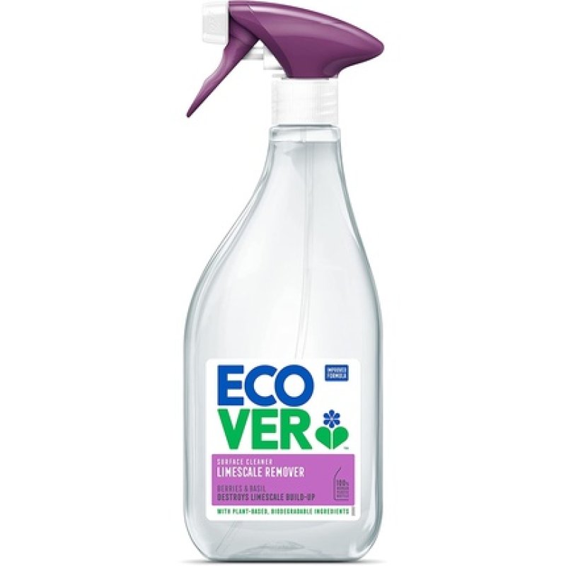 Ecover Limescale Remover, Multi Surface Cleaner, Berries & Basil, 500ml