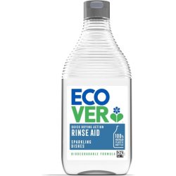 Ecover Dishwasher Rinse Aid Sparkling Dishes Quick Drying Action 450ml