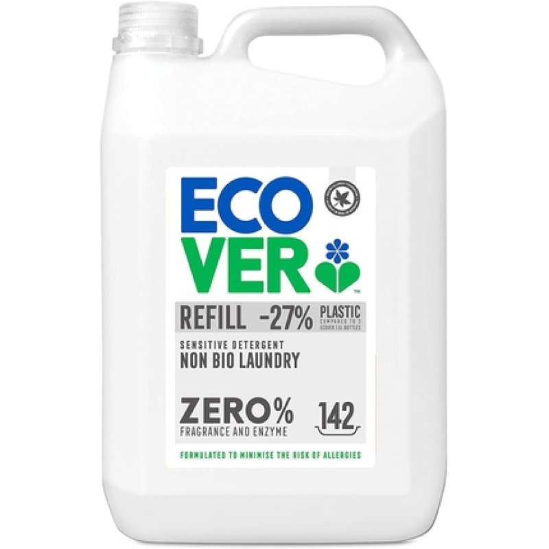 Ecover Zero Non Bio Laundry Liquid, 142 Wash Pack Of 1 142 Washes