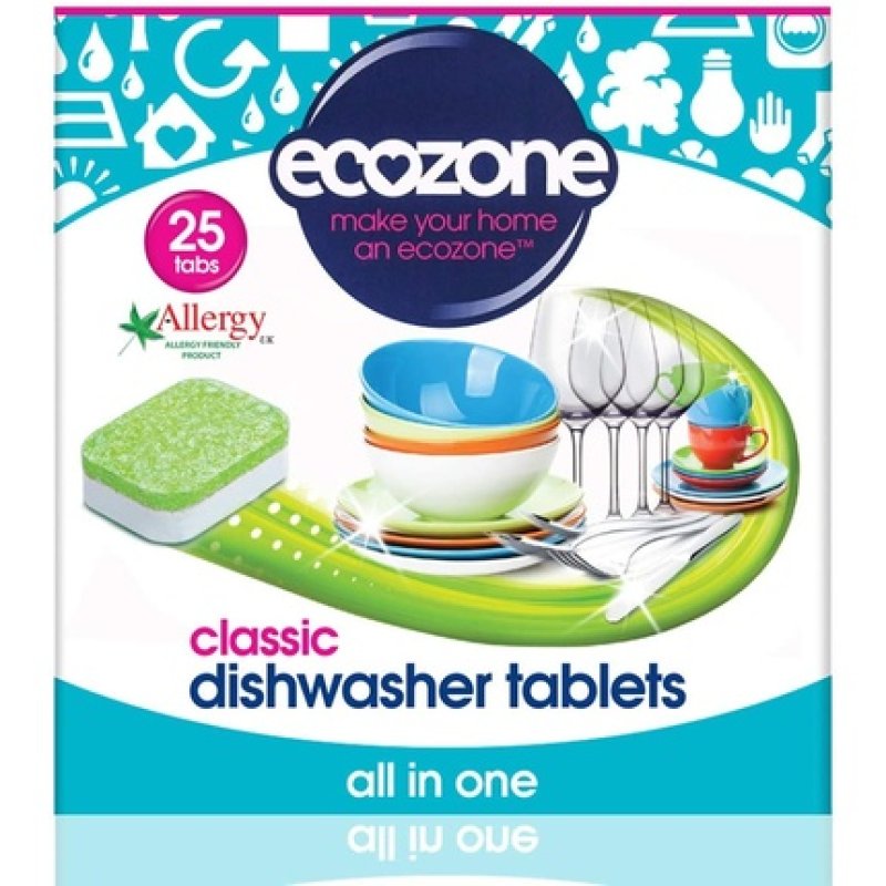 Ecozone | Dishwasher Tablets - Classic | 1 X 25 Tabs