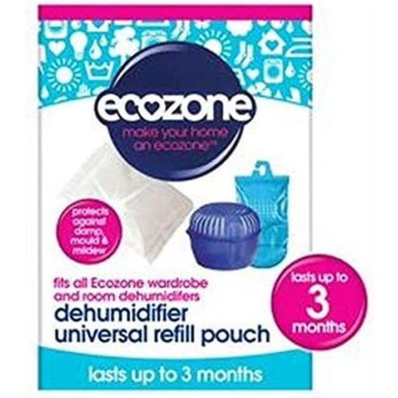 Ecozone Dehumidifier Refill Pouch 450 G X 5 Pack Of 5