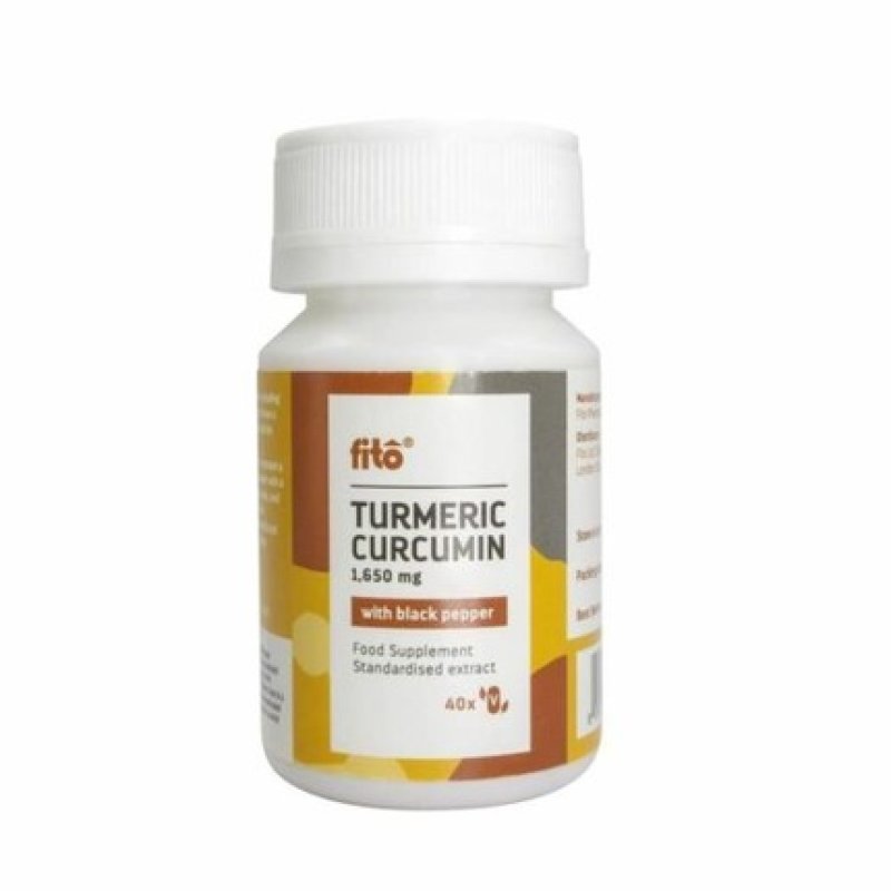Fito Turmeric Curcumin with Pepper 40 Capsules