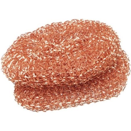 La Droguerie Set Of 2 Copper Scraper Sponges