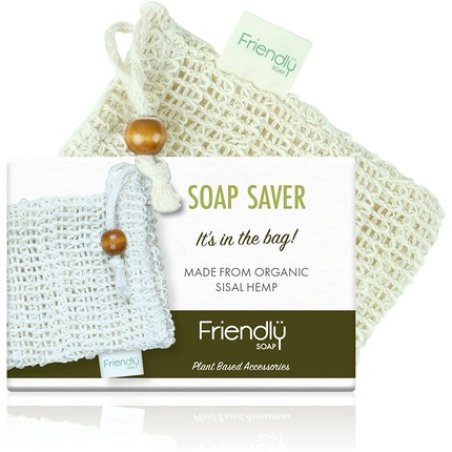 Friendly Soap Single Soap Saver Pouch, 13.5 Cm X 8.5 Cm X 1 Cm Size