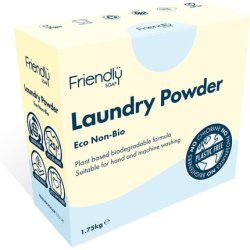 Friendly Soap Eco Nonbio Laundry Powder 175kg Plant Based Biodegradable Hypoallergenic Plastic Free Sustainable