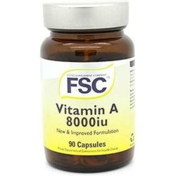 FSC Vitamin A 7500IU 90 Capsules