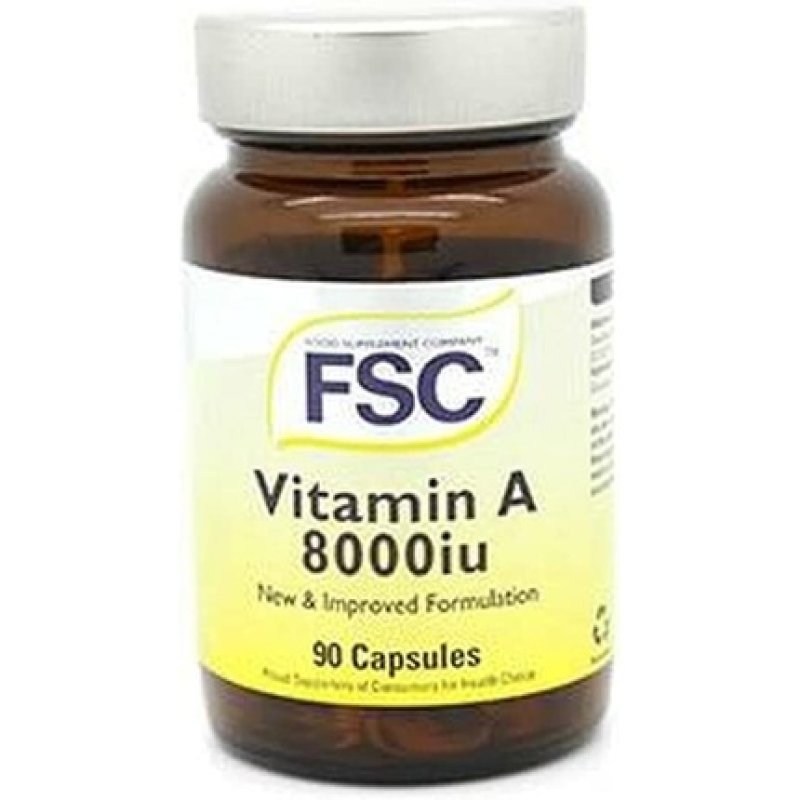 FSC Vitamin A 7500IU 90 Capsules