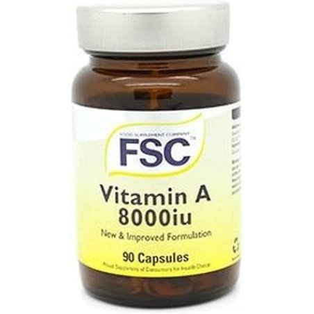 FSC Vitamin A 7500IU 90 Capsules