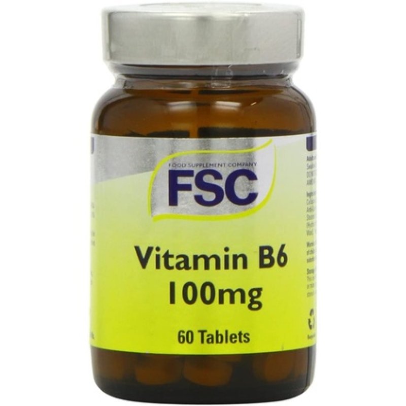 FSC 100mg Vitamin B6 Tablets 60 Pack
