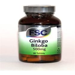 FSC Ginkgo Biloba 500mg 60 Tablets