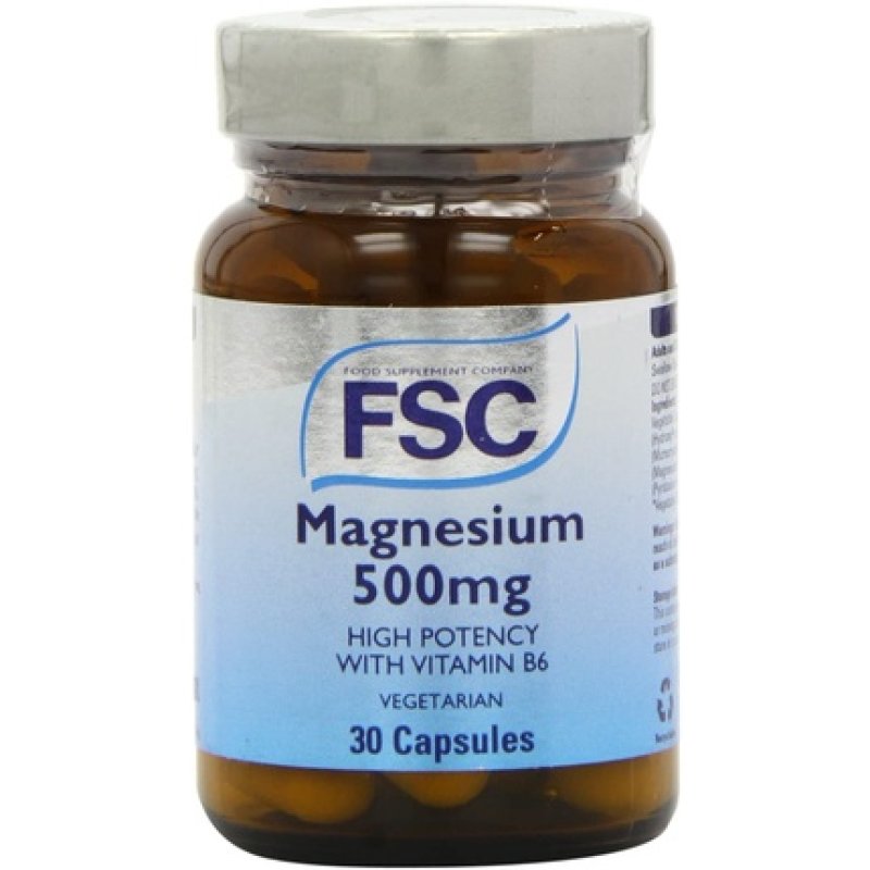 FSC 500mg Magnesium Capsules 30 Pack