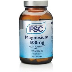 FSC Magnesium 500mg 90 Capsules - Pack of 3