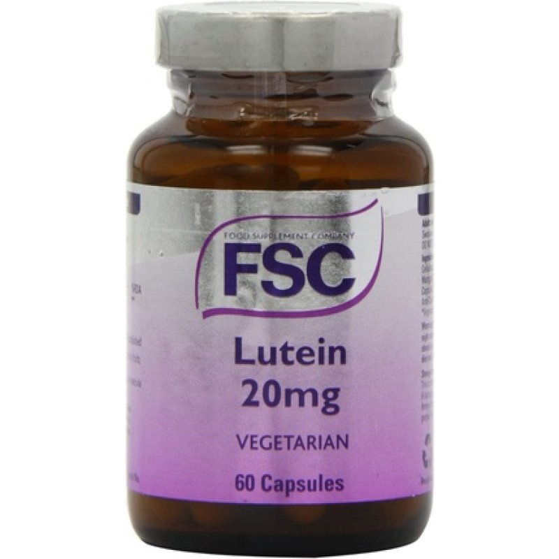 FSC 20mg Lutein 60 Capsules