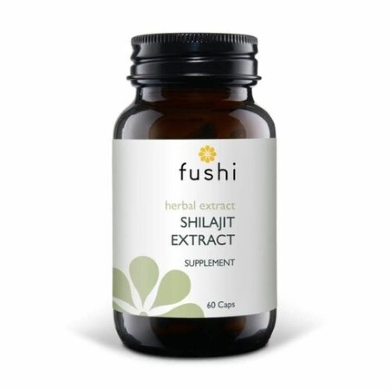 Fushi Wellbeing Shilajit Wholefood Extra Strength 500mg 60 Capsules