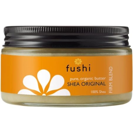 Fushi Organic Shea Butter 200g Creamy Handmade 100% Pure Vitamins A E F Unrefined Fresh-Pressed For Skin Soothing