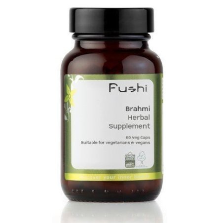 Fushi Wellbeing Organic Brahmi Capsules 60 Veg Caps