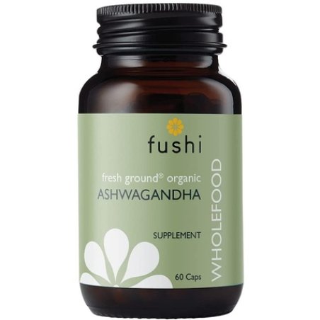 Fushi Ashwagandha Organic Herbal Supplement 60 Capsules 340mg