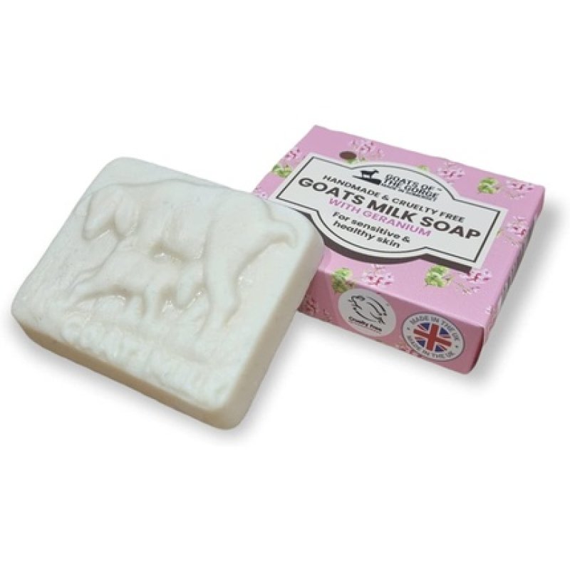 Goats Milk Soap with Geranium Essential Oil