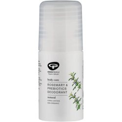 Green People Rosemary and Prebiotics Deodorant 75ml - Natural Organic Deodorant - Gentle Deodorant with Rosemary and