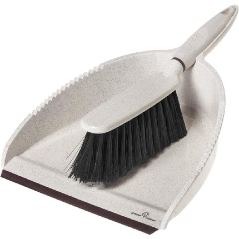 Greener Cleaner Premium Dustpan And Brush Set 100 Ecofriendly Recycled Wood And Plastic High Quality Bristle Fibers