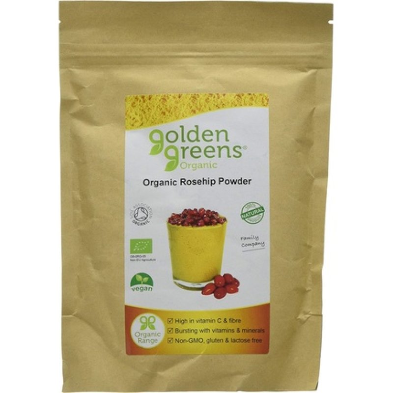 Golden Greens Organic Organic Rosehip Powder 200g Pack Of 1