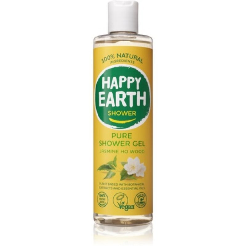 Happy Earth Shower Gel Jasmine Ho Wood 300 ml