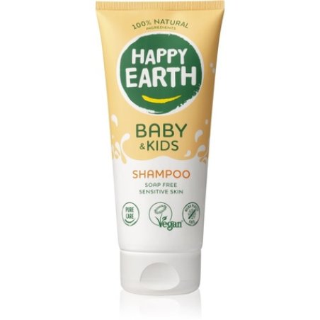 Happy Earth Natural Shampoo for Baby & Kids - Ultra-Delicato, 200 ml