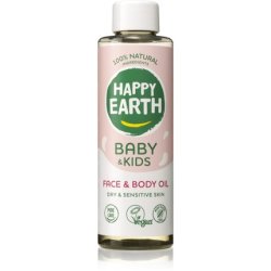 Happy Earth Natural Face & Body Oil for Baby & Kids 150 ml