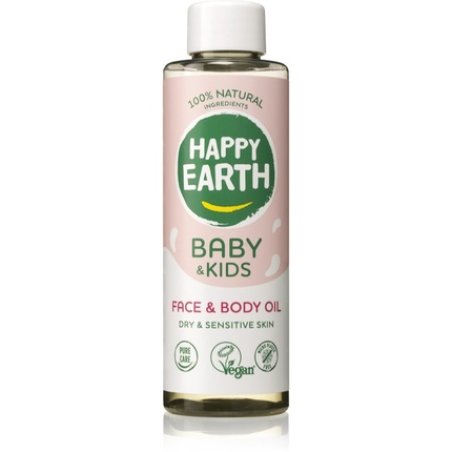 Happy Earth Natural Face & Body Oil for Baby & Kids 150 ml