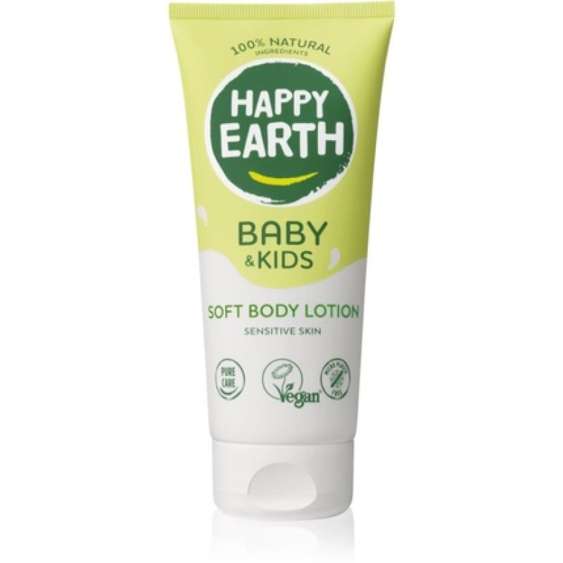 Happy Earth Natural Soft Bodylotion for Baby & Kids - 200 ml