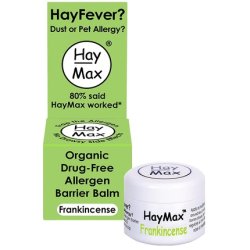 Hay Max Frankincense Organic Pollen Barrier Balm for Hayfever