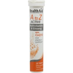 HealthAid A to Z Multivitamin Effervescent Vegetarian Tablets