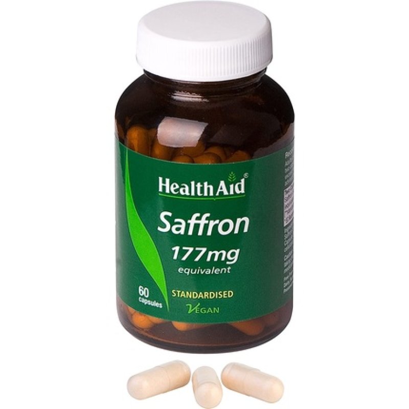 HealthAid Saffron Vegan Capsules 60