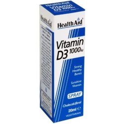 HealthAid Vitamin D3 1000iu Spray 20ml