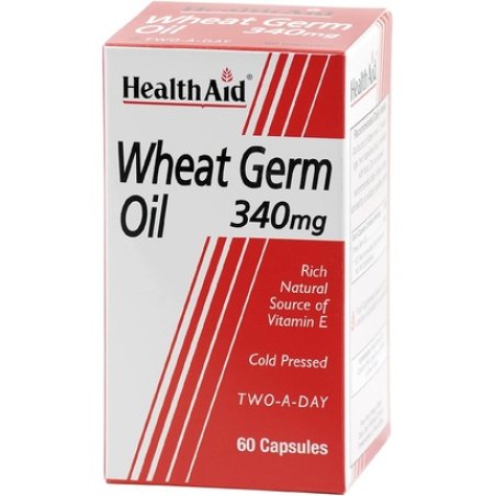 HealthAid Wheat Germ Oil 340mg 60 Capsules
